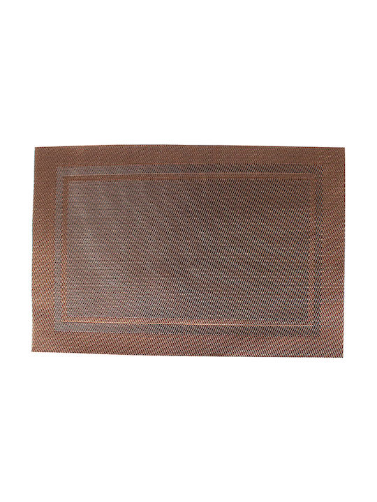 Keskor Placemat Fabric Brown 45x30cm 1pcs