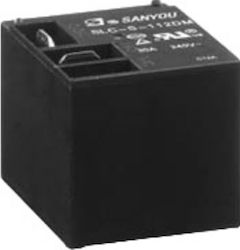 Sanyou Ρελέ Αυτοκινήτου 1 pin 12V 30Ah