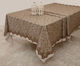 Anna Riska 2330 Platzdeckchen Stoff Beige 32x45cm 419143 4Stück