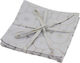 Espiel Suporturi pentru pahare Tesatura Gri 10x10cm 4buc