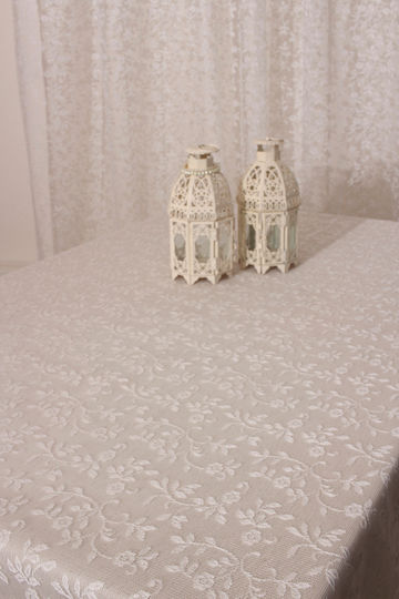 Viopros Σουπλά Υφασμάτινο Εκρού 50x38cm 4τμχ