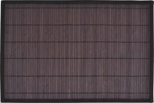 vidaXL Placemat Bamboo Brown 45x30cm 6pcs