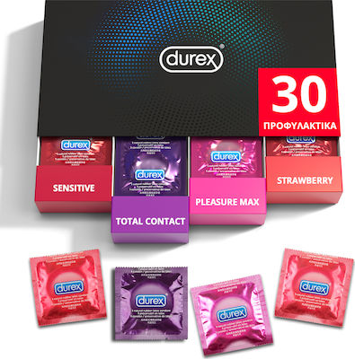 Durex Προφυλακτικά Love Premium Collection Pack 30τμχ