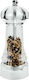 Metaltex Manual Plastic Pepper Mill 14cm Transparent