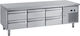 Karamco Frigider Inoxidabil de Banc cu 6 Sertare și Unitate de Răcire +2/+8°C L175xl70xH65cm U-GN3160TN