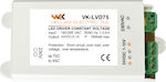 VK/LVD75-24 Dimmable Τροφοδοτικό LED IP54 Ισχύος 75W με Τάση Εξόδου 24V VK Lighting