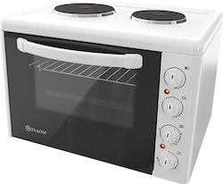 Eldom 203VFE Elektrischer Ofen 38Es mit 2 Brennern
