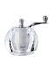 Bisetti Urbino Manual Plastic Salt Mill 9cm Transparent
