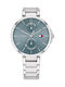 Tommy Hilfiger Angela Women's Watch with Silver Metal Bracelet