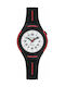 Tekday Watch with Black Rubber Strap 654674