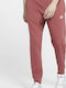 Nike Sportswear Club Fleece Men's Fleece Sweatpants with Rubber Red