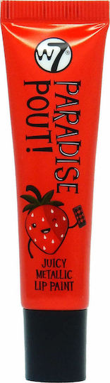 W7 Cosmetics Paradise Pout Lip Gloss Ροζ 13ml
