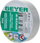 GTC Μονωτική Ταινία 19mm x 20m Factor PVC White Alb