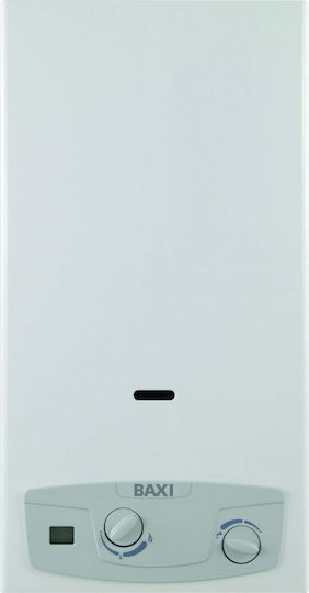 Baxi Acquaprojet + 14i Blue Wall Mounted Natural Gas Instant Water Heater for Central Installation 24kW