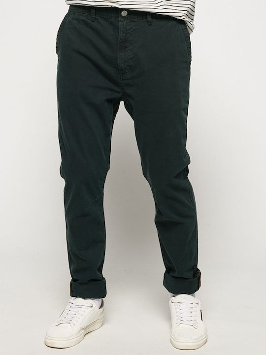 Superdry Surplus Goods Παντελόνι Chino Μαύρο