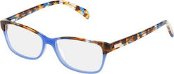 Tous Damen Acetat Brillengestell Blau VTO891 0V35