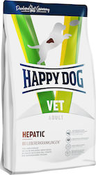 Happy Dog Vet Hepatic 1kg Dry Food for Dogs with Potatoes and Poultry