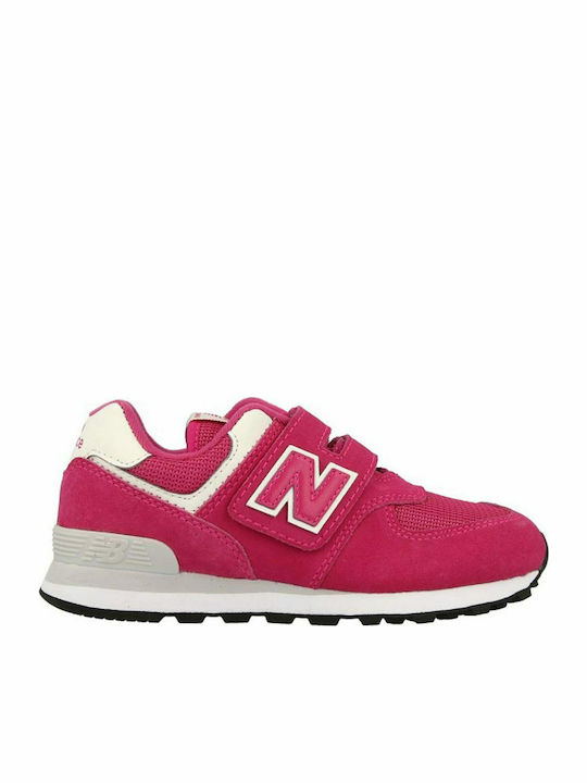 New Balance Παιδικά Sneakers 574 με Σκρατς για Κορίτσι Ροζ