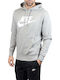 Club Суитшърт с Качулка Heather Grey