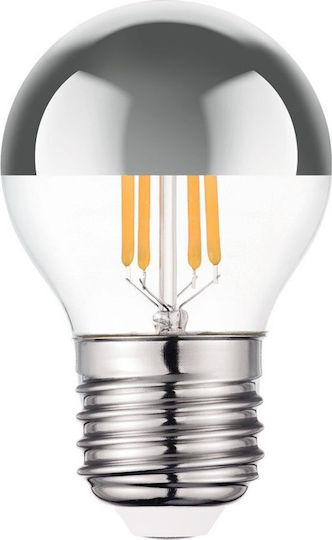 VK Lighting LED Bulb 4W 80mm for Socket E27 and Shape G45 Warm White 350lm Dimmable