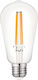 VK Lighting LED-Lampe 6.5W 138mm für Fassung E27 und Form ST64 Warmes Weiß 806lm