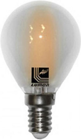 Adeleq Bec LED 4W 76mm pentru Soclu E14 și Formă G45 Alb natural 460lm