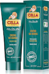 Cella Organic Shaving Cream with Aloe Vera for Sensitive Skin 150ml