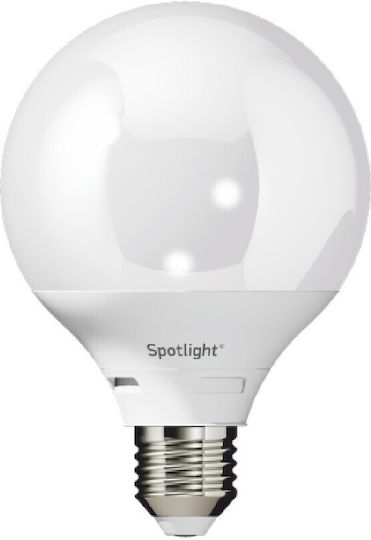 Spot Light LED-Lampe 12W für Fassung E27 und Form G95 Kühles Weiß 1150lm Dimmbar