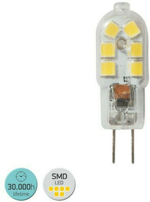 Spot Light LED Bulbs for Socket G4 Cool White 200lm 1pcs