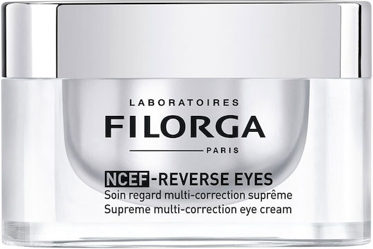Filorga NCEF Reverse Eye Cream for Anti-Wrinkle Firming Dark Circles Eye Bags and Brightening 15ml
