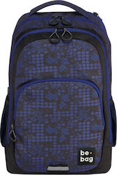 Pelikan Be.Bag Ready Smashed Dots Schulranzen Rucksack Junior High-High School in Blau Farbe 27Es