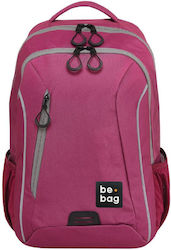Herlitz Be.Bag Urban Berry & Grey Σχολική Τσάντα Πλάτης Γυμνασίου - Λυκείου σε Φούξια χρώμα Μ28 x Π19 x Υ43cm