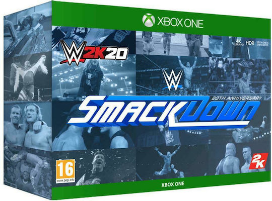 WWE 2K20 SmackDown! 20th Anniversary Collector's Edition Xbox One Game