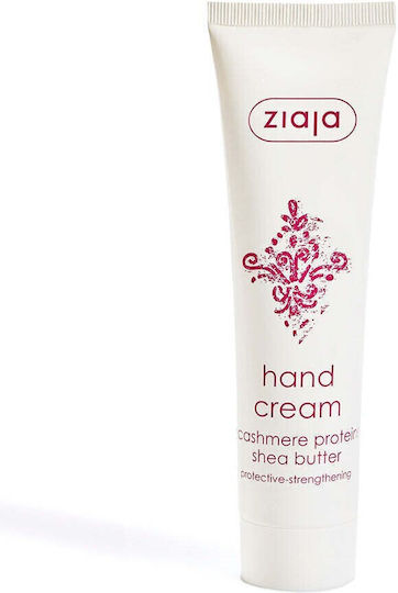 Ziaja Cashmere Proteins & Shea Butter Ενυδατική & Αναπλαστική Κρέμα Χεριών 100ml