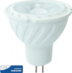 V-TAC VT-257 LED-Glühbirnen für Sockel GU5.3 und Form MR16 Kühles Weiß 450lm 1Stück
