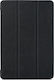 Smart Flip Cover Δερματίνης Μαύρο (Galaxy Tab A 10.1 2016)