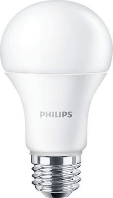 Philips LED Bulbs for Socket E27 and Shape A60 Cool White 1055lm 1pcs