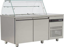 Inomak Kühlvitrine Boden mit Kapazität 270lt Inomak Kühlvitrine Boden mit Kapazität 270lt
