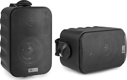 Power Dynamics BGO30 Passive Wall Speaker 25W (Pair) Black