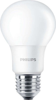 Philips Λάμπα LED για Ντουί E27 και Σχήμα A60 Ψυχρό Λευκό 806lm