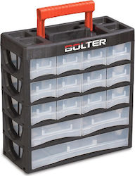 Bolter Συρταριέρα Εργαλείων Πλαστική Π14xΒ31.5xΥ32.5εκ. Κουτί αποθήκευσης με 15 συρτάρια 140x315x325mm