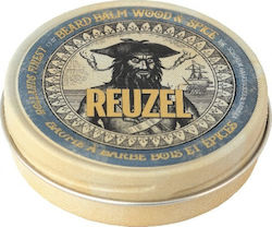 Reuzel Balm Περιποίησης για Γένια και Μουστάκι Wood & Spice 35gr Reuzel Balm Περιποίησης για Γένια και Μουστάκι Wood & Spice 35gr