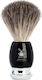 Muhle Vivo Pure Black Shaving Brush With Badger Bristle