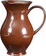 Venus Ceramic Jug Καφέ 500ml