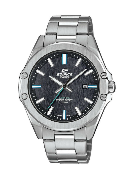 Casio Edifice Ceas Barbati 42.5mm Baterie cu Brățară Din Metal Argintie