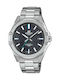Casio Edifice Ceas Barbati 42.5mm Baterie cu Brățară Din Metal Argintie