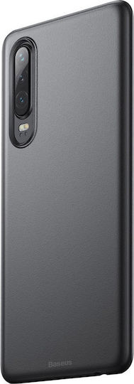 Baseus Калъф За Мобилен Телефон Wing Задна Корица Силикон Черен Huawei P30