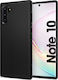Spigen Liquid Air Back Cover Σιλικόνης Μαύρο (Galaxy Note 10)