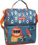 Fisher Price Isothermal Shoulder Lunch Bag Blue L20 x W15 x H24cm