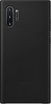 Samsung Leather Cover Umschlag Rückseite Leder Schwarz (Galaxy Note 10+) EF-VN975LBEGWW